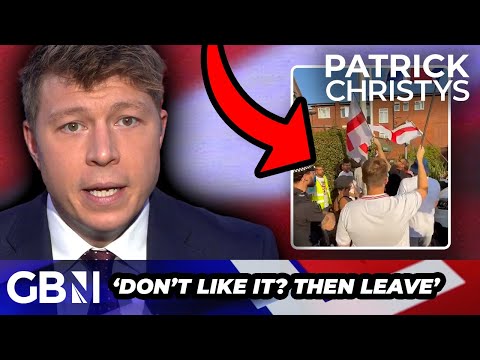 'We can put our flag WHEREVER we want' - Patrick Christys FUMES over the banning of Union Jack flags