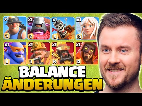 ALLES wird VERBESSERT! Balance Änderungen kommen