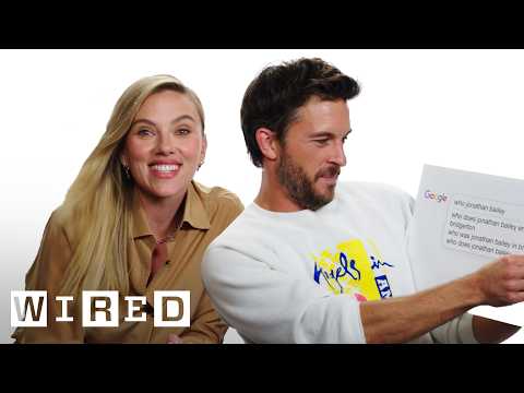Scarlett Johansson & Jonathan Bailey Answer The Web’s Most Searched Questions | WIRED