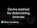 Understanding Matrix Transformations and Inverses