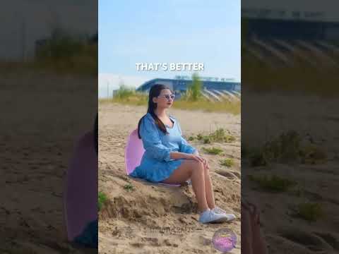 Useful Beach hacks 🙌🏻 #summer #beach #toilet #beachlife #lifehacks #hacks #funny
