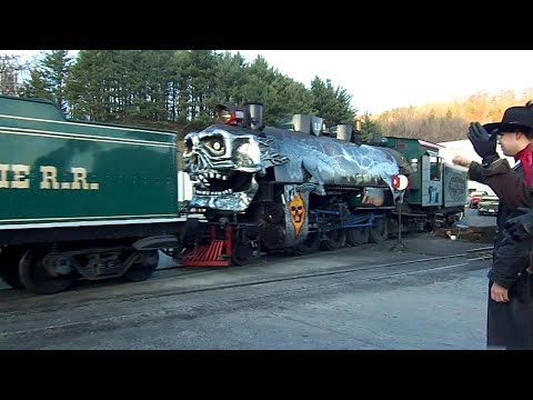Tweetsie Railroad 12 Switching And Towing The Dead Ghost Train On The Last Day Of The 2011 Season