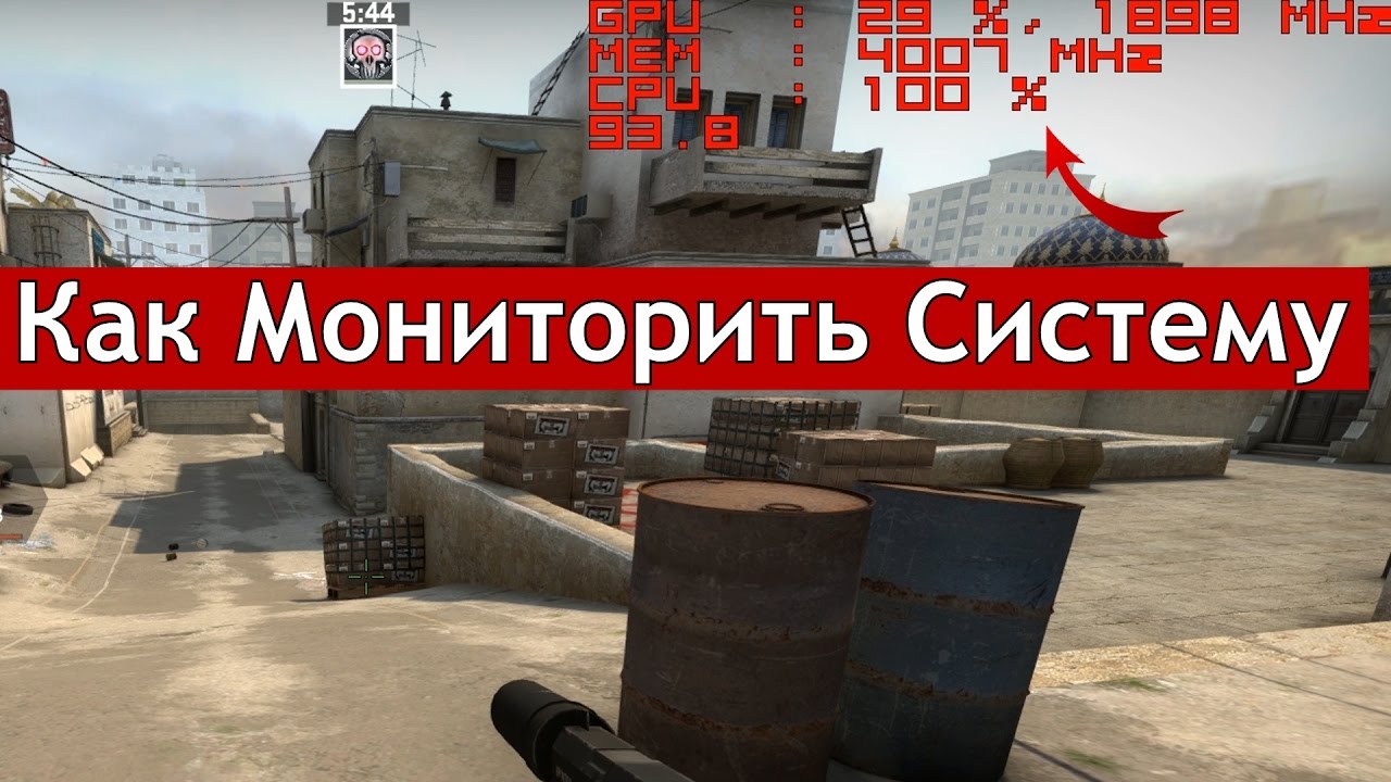 Как Мониторить Систему во время игры!