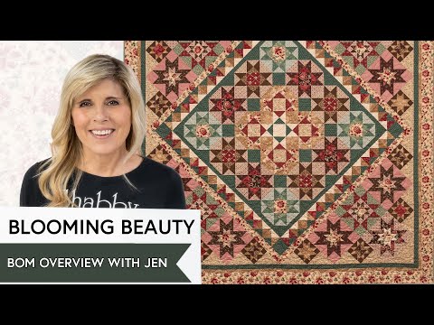 Introducing: Blooming Beauty BOM - Always and Forever with Shabby Fabrics