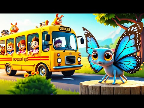 Titli Udi Bus Me Chali | तितली उडी | 3d Animated Hindi Rhymes | Rhymes For Kids | Riya Rhymes