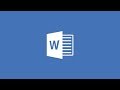 Underlining Text in Microsoft Word