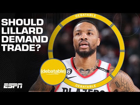 Is it time for Damian Lillard to run from the grind and demand a trade? | (debatable) video clip