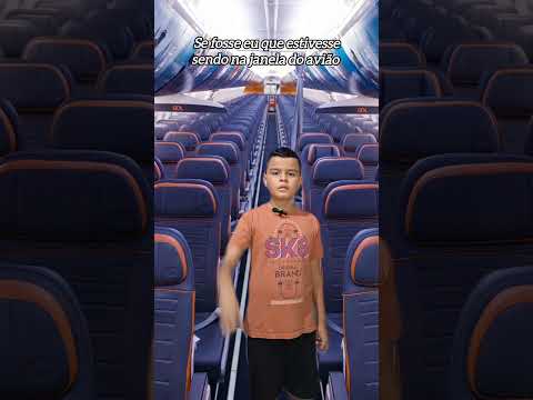 Não deu de sentar na janela #shorts #comédia #avião #humor #viralshorts
