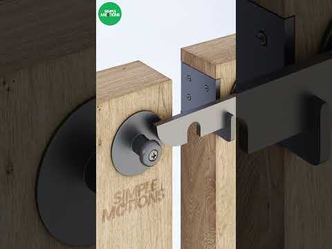 Sliding gate automatic lock