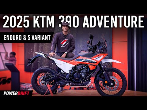 2025 KTM 390 Adventure Series has been unveiled! | What to Expect? | PowerDrift QuickEase