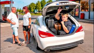 Jeg rejste med min familie, uden de vidste det!