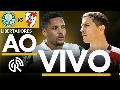 PALMEIRAS X RIVER PLATE AO VIVO | LIBERTADORES 2025 QUARTAS DE FINAL | DIRETO DO ALLIANZ