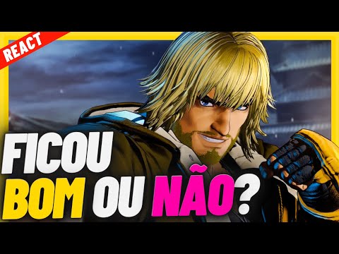 INSANO! Loucura no react do Trailer do Ken em Fatal Fury City of the Wolves direto de SF6