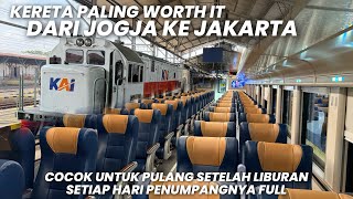 KERETA PALING WORTH IT DARI JOGJA KE JAKARTA‼️Naik KA Progo Ekonomi Cocok Untuk Pulang Liburan