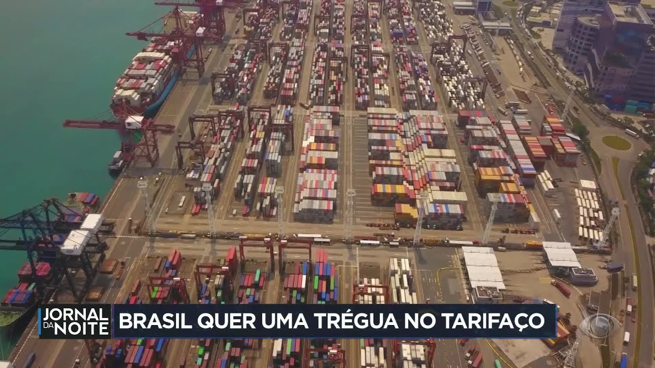 Brasil quer uma trégua no tarifaço dos Estados Unidos