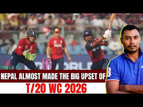 Nepal almost made the big upset of T/20 WC 2026.