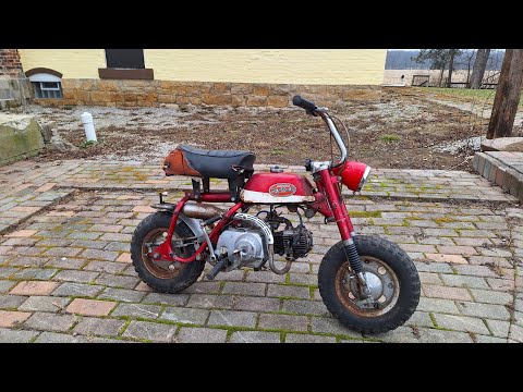 1971 Honda Mini Trail Z50 Monkey Bike