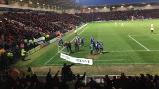 Peter Clarke’s 84th minute goal - Doncaster Rovers 2-1 Oldham Athletic (26/1/19)