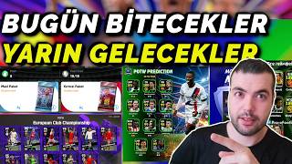BUGÜN BİTECEKLER YARIN GELECEKLER🔥KAMPANYADA SON HAFTAYA GEÇİYORUZ (eFootball 2026 Mobile PC PS)