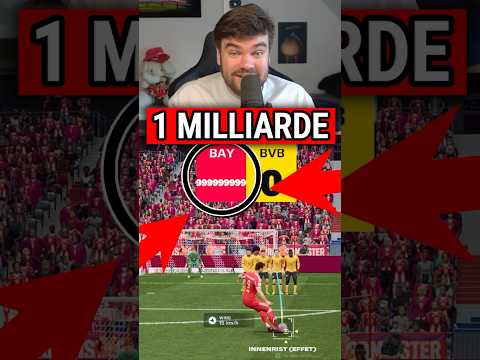 Was passiert, wenn man 1 MILLIARDE Tore in EINEM Spiel schießt?! 😳⚽