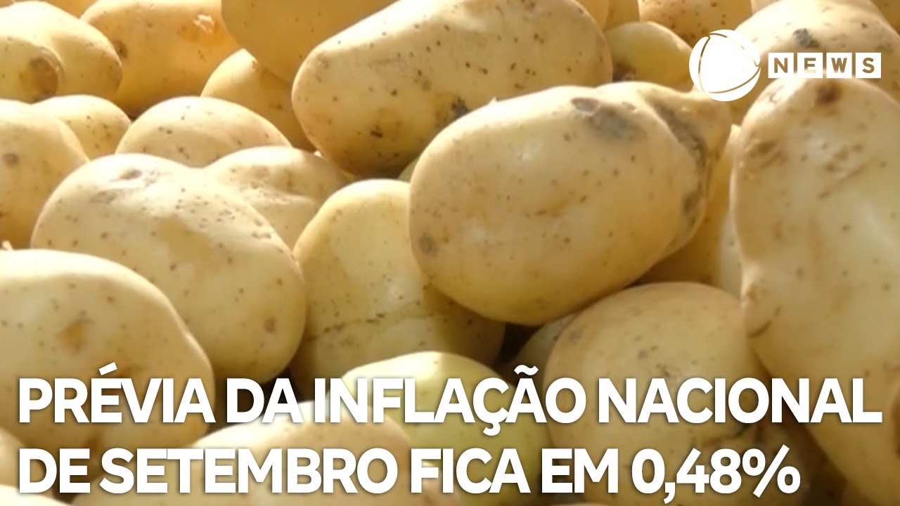 Prévia da inflação nacional de setembro fica em 0,48%