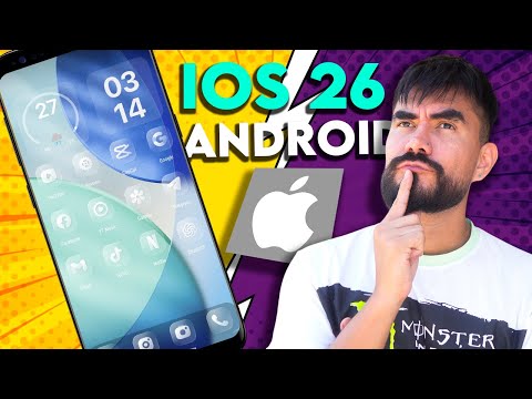 🍏iOS 26 EN ANDROID GRATIS * Así puedes CONVERTIR tu ANDROID en un iPHONE en 2025  📱