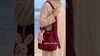 Crochet Flower Tote Bag For Beginner by #gebrinacrochet