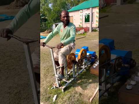 Bicycle Generator for Agricultural Power #shorts