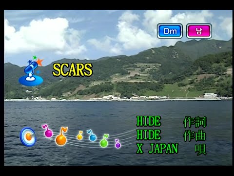 X-JAPAN – SCARS (KY 41298) 노래방 カラオケ