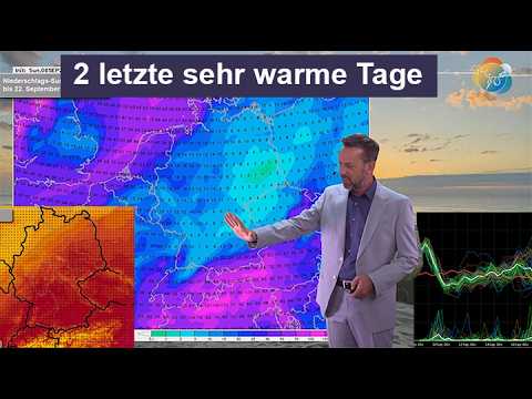 Zwei <strong>letzte</strong> sehr warme Tage. Ende Freibad-Saison. Es wird herbstlicher. Wetterbericht 07.-15.09.2026
