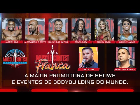 LIVE DOS CAMPEÕES: MUSCLECONTEST FRANCA