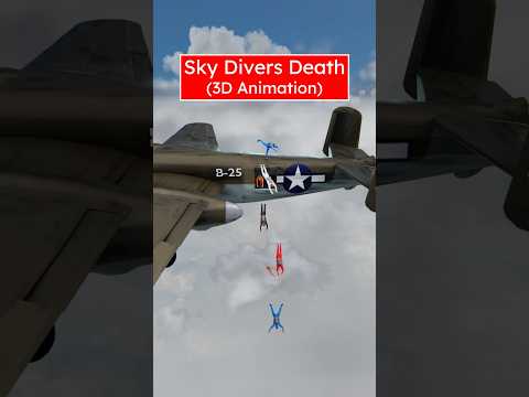 When Sky Divers Jumped in Lake (3D) by Professor Of How
