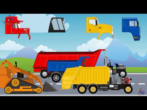 Study Cars, Construction Equipment, Transport and Machines | Video for everyone