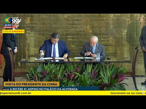 Lula e Xi Jinping em Brasília: Coletiva de imprensa | AO VIVO