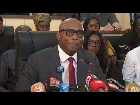 Dakar mayor presser interrupted as police escort him out of building | AFP