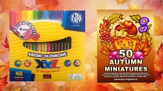 Astra XXL 48 pastelky | 50 Autumn miniatures - Kameliya Angelkova