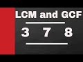 Understanding LCM and GCF