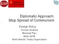 Cold War Policies and Events