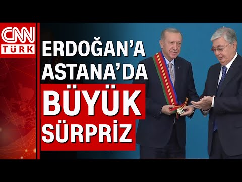 Cumhurbaşkanı Kazakistan'la iş birliği vurgusu! 20 anlaşma imzalandı!