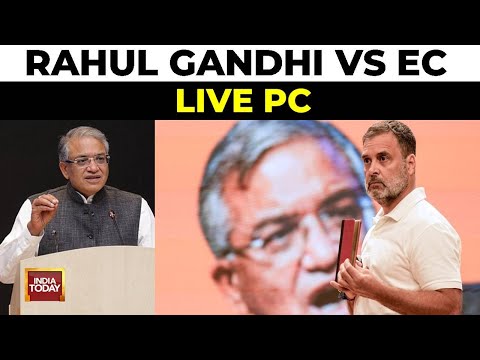 Live: Rahul Intensifies Attack Against The Election Commission Over Voter Fraud | Rahul Vs EC LIVE