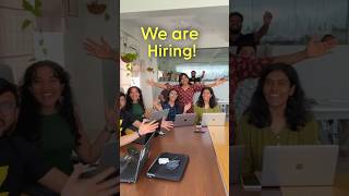 We Are HIRING - Help Us Build Something Big!