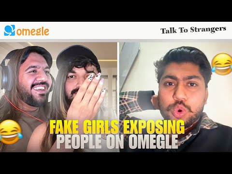 Fake Girls EXPOSING Strangers ON OMEGLE