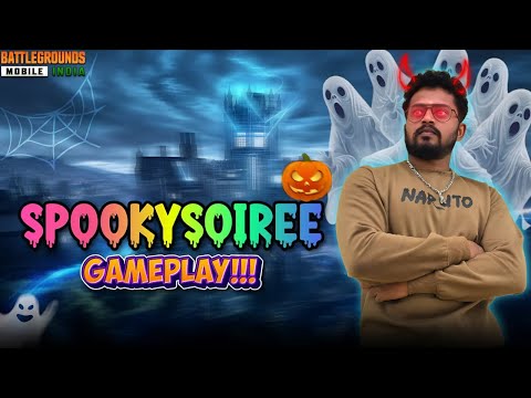 "🎃 BGMI Live Kannada | SPOOKY SOIREE Special | Ghost Mode Gameplay 😈!"