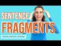 Identifying and Correcting Sentence Fragments