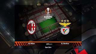 AC Milan vs. Benfica | San Siro | UEFA Europa League 