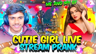 ME KAAL YT VS RIZA GAMING 🔥|| CUTE GIRL REACT ON MY GAMEPLAY || FREE FIRE