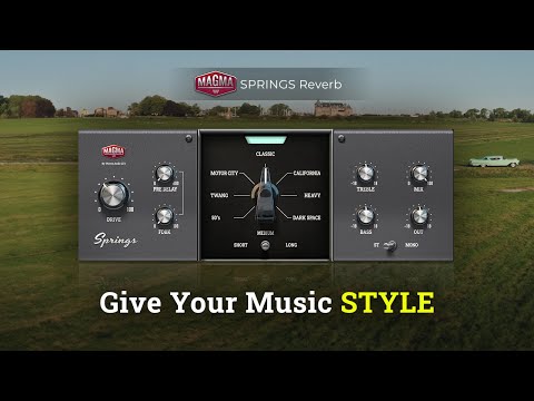 Give Your Music STYLE 📸 Magma SPRINGS Reverb