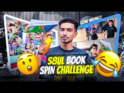 S8UL Book Spin Challenge😂📚