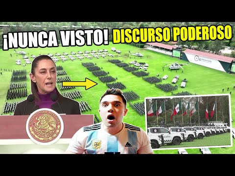 🇲🇽🔥 SHEINBAUM SORPRENDE AL MUNDO CON PODEROSO DISCURSO ANTE LA GUARDIA NACIONAL