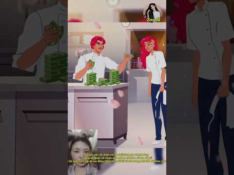 ông chủ cạo trọc đầu nhân viên để kiếm tiền #cartoon #shorts #trending